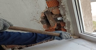 Демонтаж оконных откосов по выгодной цене от 511 руб. в Геленджике - Сварной-Глн